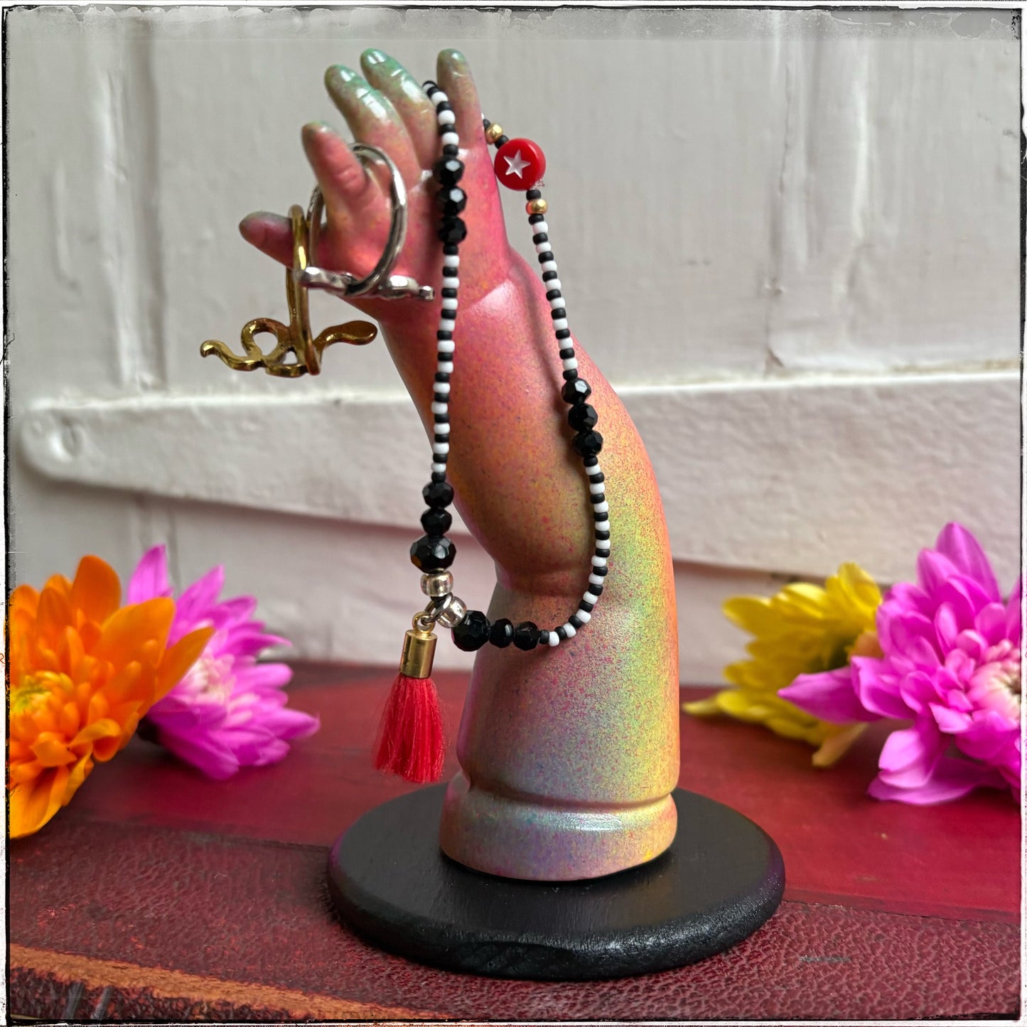 Large Doll Arm Jewellery Holder - Sherbet Rainbow