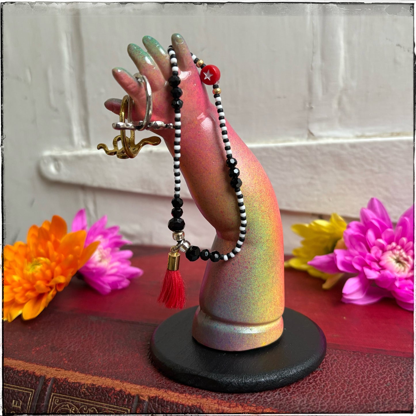 Large Doll Arm Jewellery Holder - Sherbet Rainbow