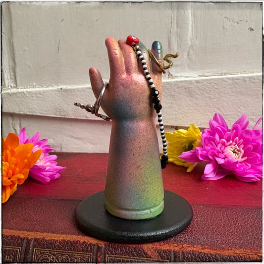 Medium Doll Arm Jewellery Holder - Rainbow